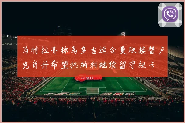 马特拉齐称乌多吉适合曼联接替卢克肖并希望托纳利继续留守纽卡