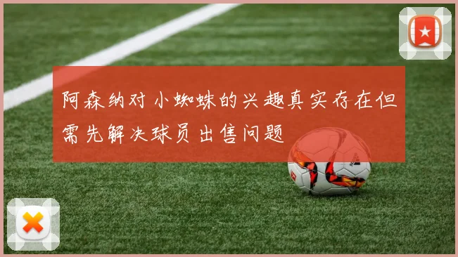 阿森纳对小蜘蛛的兴趣真实存在但需先解决球员出售问题